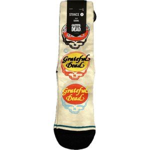 STANCE Grateful Dead Youth Kids 3-5.5 LARGE Socks Casual  Crew  BRAND NEW
